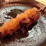 和鶏屋 - H.27.7.18.夜 厚切り牛タン 237円