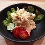 和鶏屋 - H.27.7.18.夜 昔のポテサラ 378円
