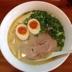 麺屋 菜々兵衛 - 鶏白湯の塩に味玉