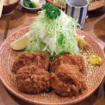 陣屋  - ボリューム満点のひれかつ定食