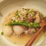 食彩酒房 会家 - アジと春野菜のつみれ汁