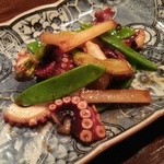 食彩酒房 会家 - ウドとタコの酢みそあえ