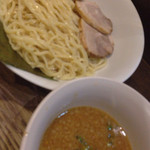 東京スタイルみそらーめん ど・みそ  - 特製みそつけ麺 2015.7撮影