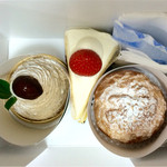 武蔵野茶房 - モンブラン、ショートケーキ、シュークリーム