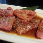 韓国市場 炙屋 - 上カルビ　1,200円