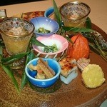 祇園迦陵 - 焼き八寸 見た目もお味もperfect！