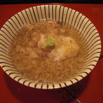 祇園 大渡 - 熱々の出汁を注いで鯛茶。