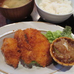 カフェ ヒメル - ひめるプレートランチ「チキンかつ～和風おろし～」　