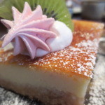 カフェ ヒメル - 柚子のベイクドチーズ