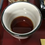 手打蕎麦かとう - つゆ