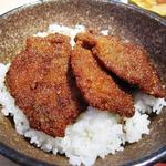 おかめ - ソースカツ御膳 の カツ丼