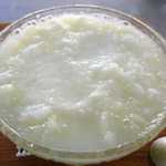 埜庵 - この日は暑かった事もありまして、あっという間に氷は溶けてシャーベット状になり、最後は飲み干すように食しきりました。