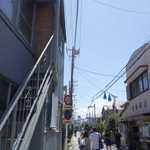 埜庵 - さくっと左折してそのまま真っすぐ進むと