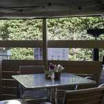 埜庵 - しばし閑静な住宅街の中でかき氷を待っていると、新規のお客に既に受付終了であると声をかける店員さんの声がよく聞こえ