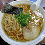 長生うどん - しょうゆらーめん大盛オカワリ