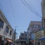 埜庵 - 駅を出たら左右と曲がって進み