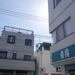 埜庵 - 右手に京樽が見えてきたら