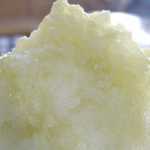 埜庵 - 天然氷使用のためか、頭が痛くなりにくいなぁと思いつつ