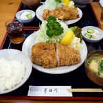 とんかつ宇田川 - ロースカツ定食B