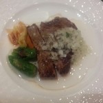 Brasserie & Bar La Gare - ビーフステーキ一回目／平成27年7月