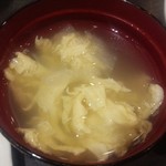 Brasserie & Bar La Gare - 玉子スープ／平成27年7月