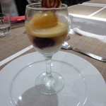 セ'ラヴィー!ナガノ - ブラウニーのポドクレームとカラメルパルフェ