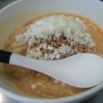 高崎はた山 - 【2015.7.21(火)】冷し担担麺(並盛・180g)900円