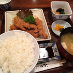 Uokiyo - ハモフライ定食 820円