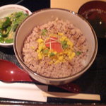 水炊き若どり - 塩そぼろ丼(\950-)