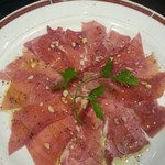 バルひげ - カルパッチョ６８０円