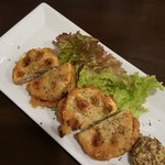 バルひげ - 蓮根はさみ揚げ３８０円