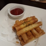 バルひげ - チーズ春巻き３８０円