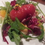 トマトと帆立のマリネ