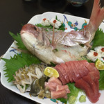 どんまい - 2015.7. \2000コース②　二人で一皿　豪華♪