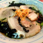 八龍 - 黒船ラーメン(￥650)