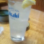 とんかつ 高座 - レモンサワー300円也