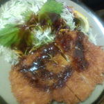 とんかつ 高座 - 上ロース定食1800円也