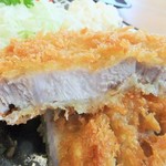 菊一商店 - トンカツが分厚い！柔らかくてジューシー