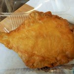菊一商店 - 食べきれない、カレイをお持ち帰りです