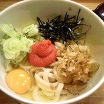 2015.7　明太釜玉うどん　880円