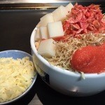 明太もちチーズもんじゃ