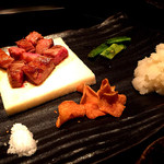 大淀河畔 みやちく - H27.7
      薬味もたっぷり