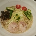 らーめん 玉彦 - 冷製ごまだれスープ麺