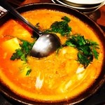 焼肉 鶯谷園 - 豆腐チゲ