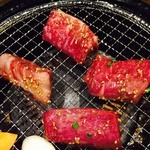 焼肉 鶯谷園 - 厚切りハラミ