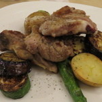 オステリア オージオ ソット - 【再訪３】乳飲み仔羊の炭火焼