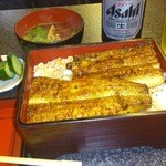 川上商店 - 特上まむし＋肝吸い