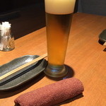 鯛めし槇 - いつものおしぼりには拘りがありました