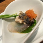 鯛めし槇 - 虎魚の胆とプリプリの身