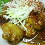 石狩亭 - ここは地元・大船最強中華屋！故に大船最強牡蠣のピリ辛ニンニク炒め❤
